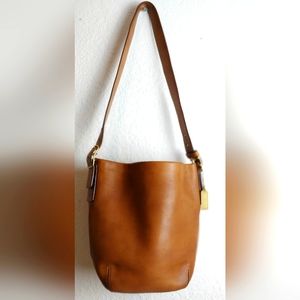 Vintage Coach bucket bag 9118